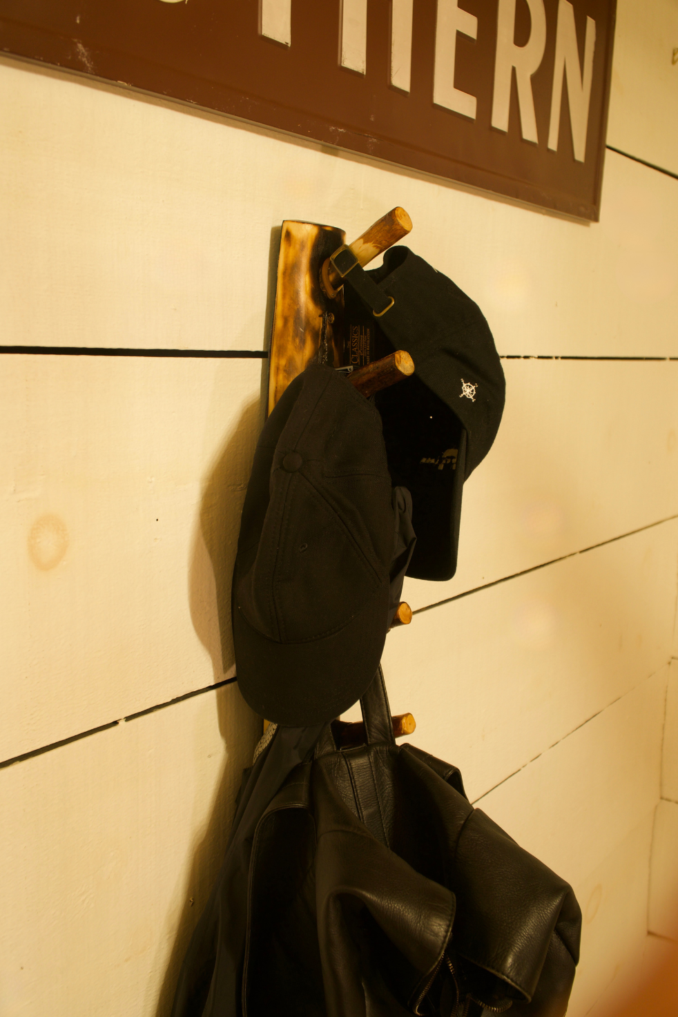 Ember Pine Wall Rack