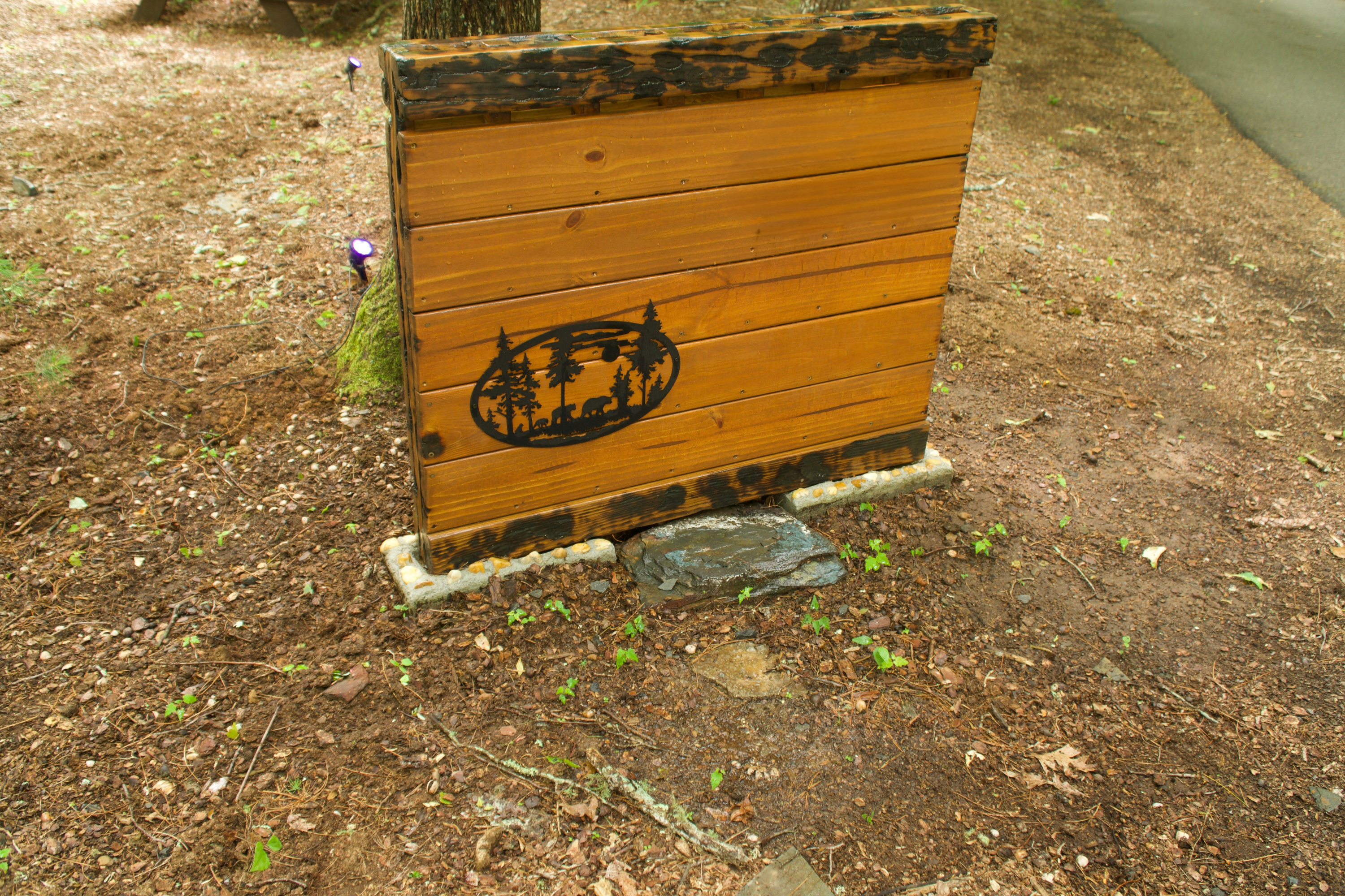 Custom Wooden Homestead Sign