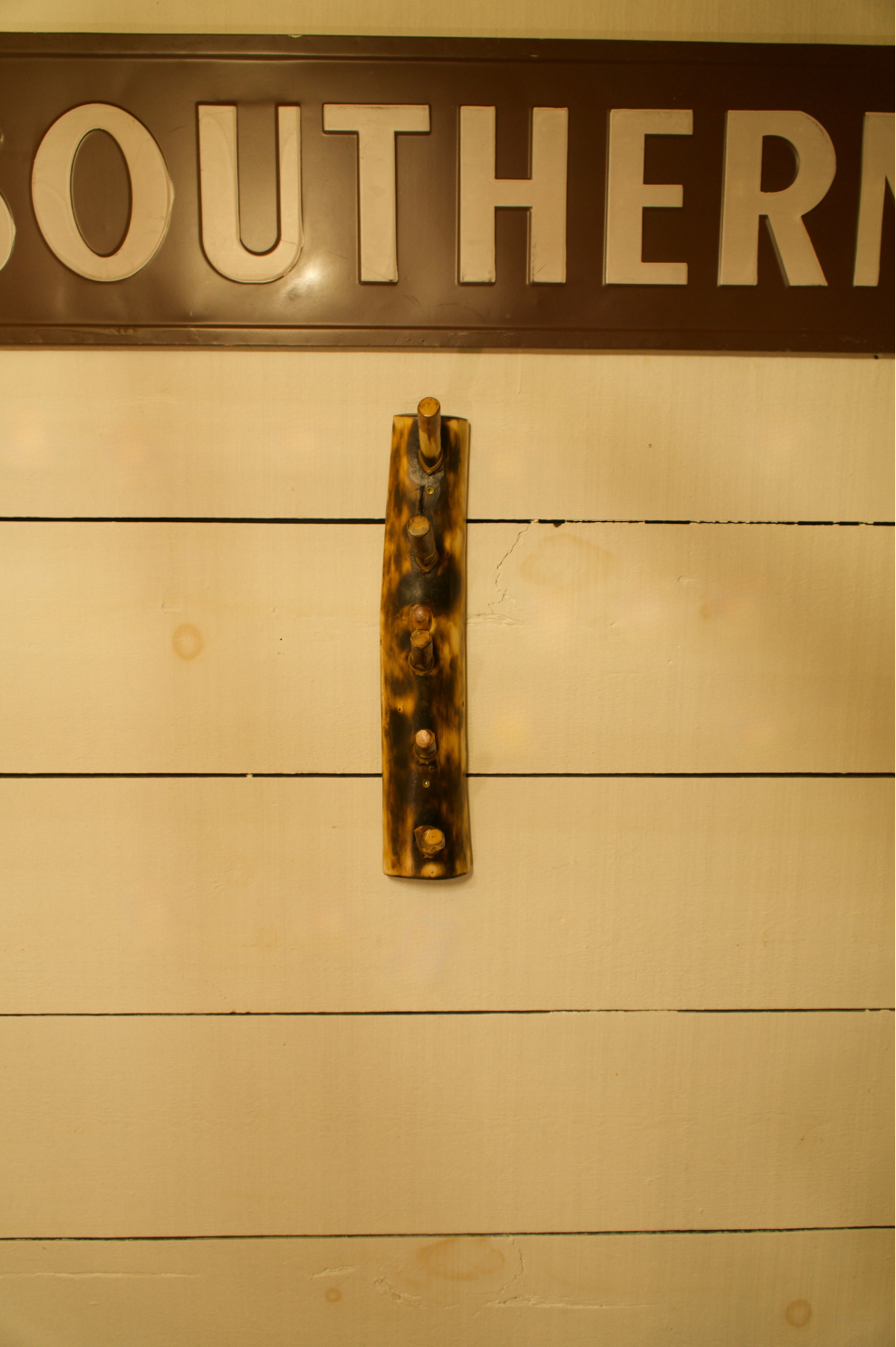 Ember Pine Wall Rack