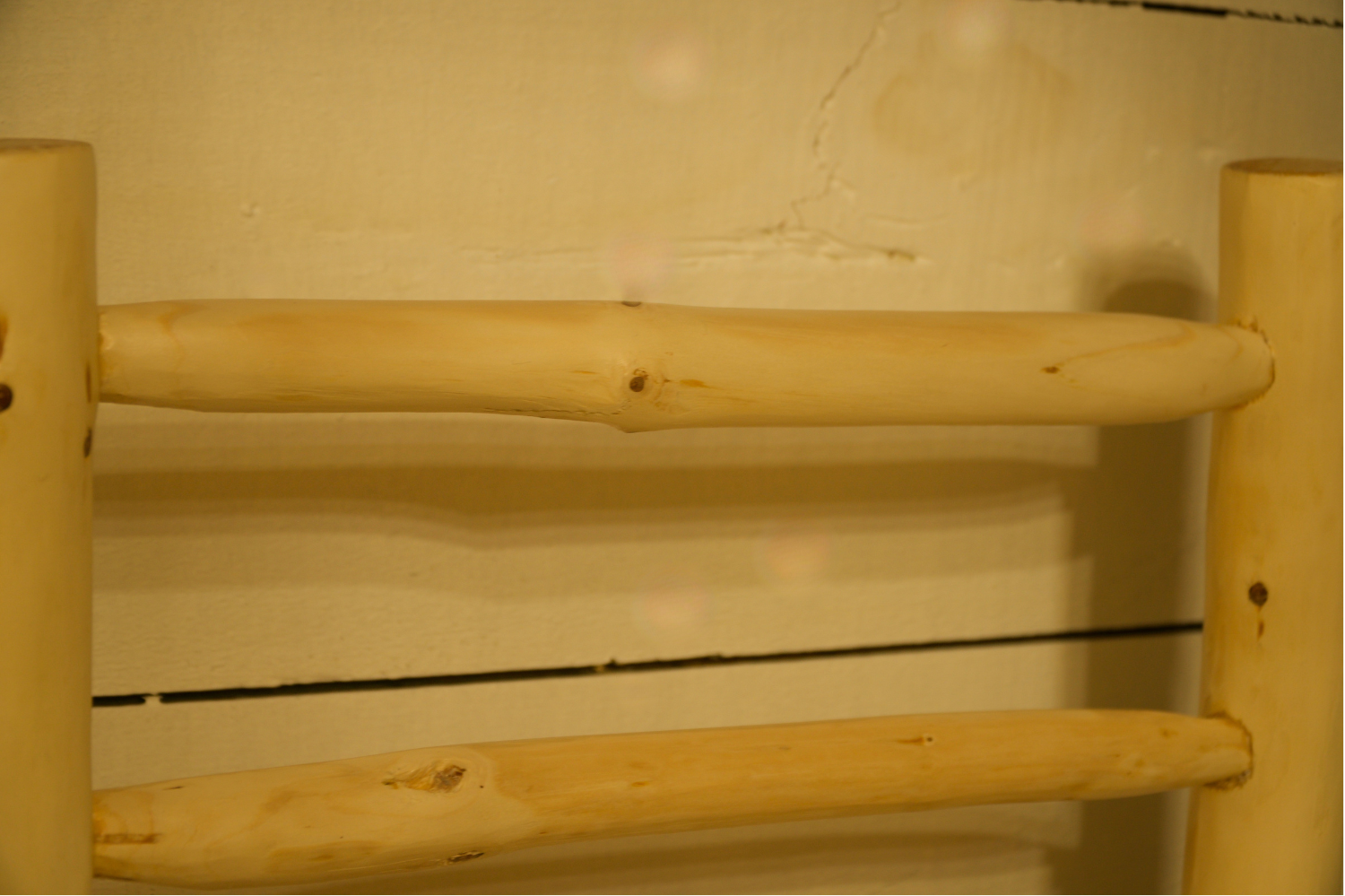 Cherry Log Pine Lodge Stool