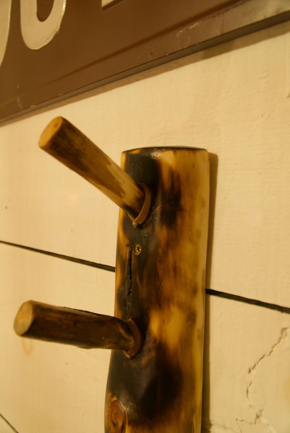 Ember Pine Wall Rack