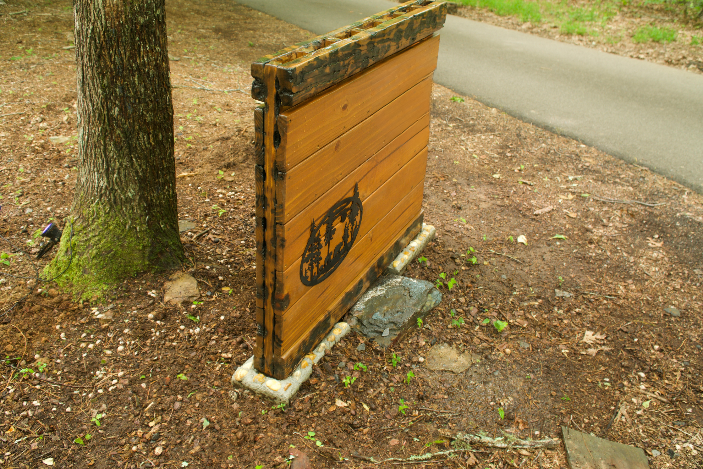 Custom Wooden Homestead Sign