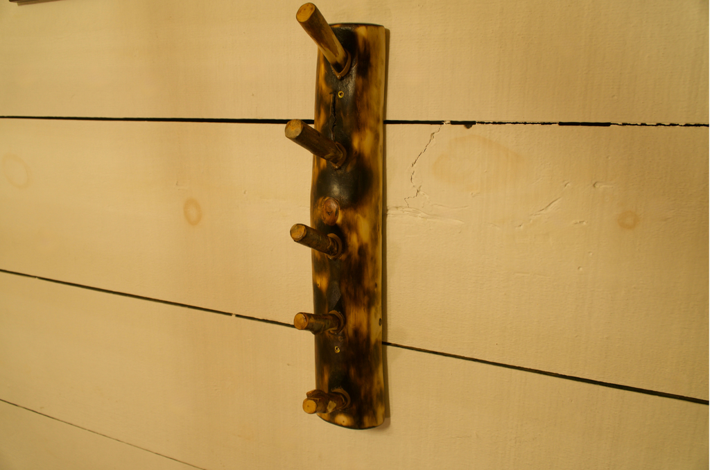 Ember Pine Wall Rack