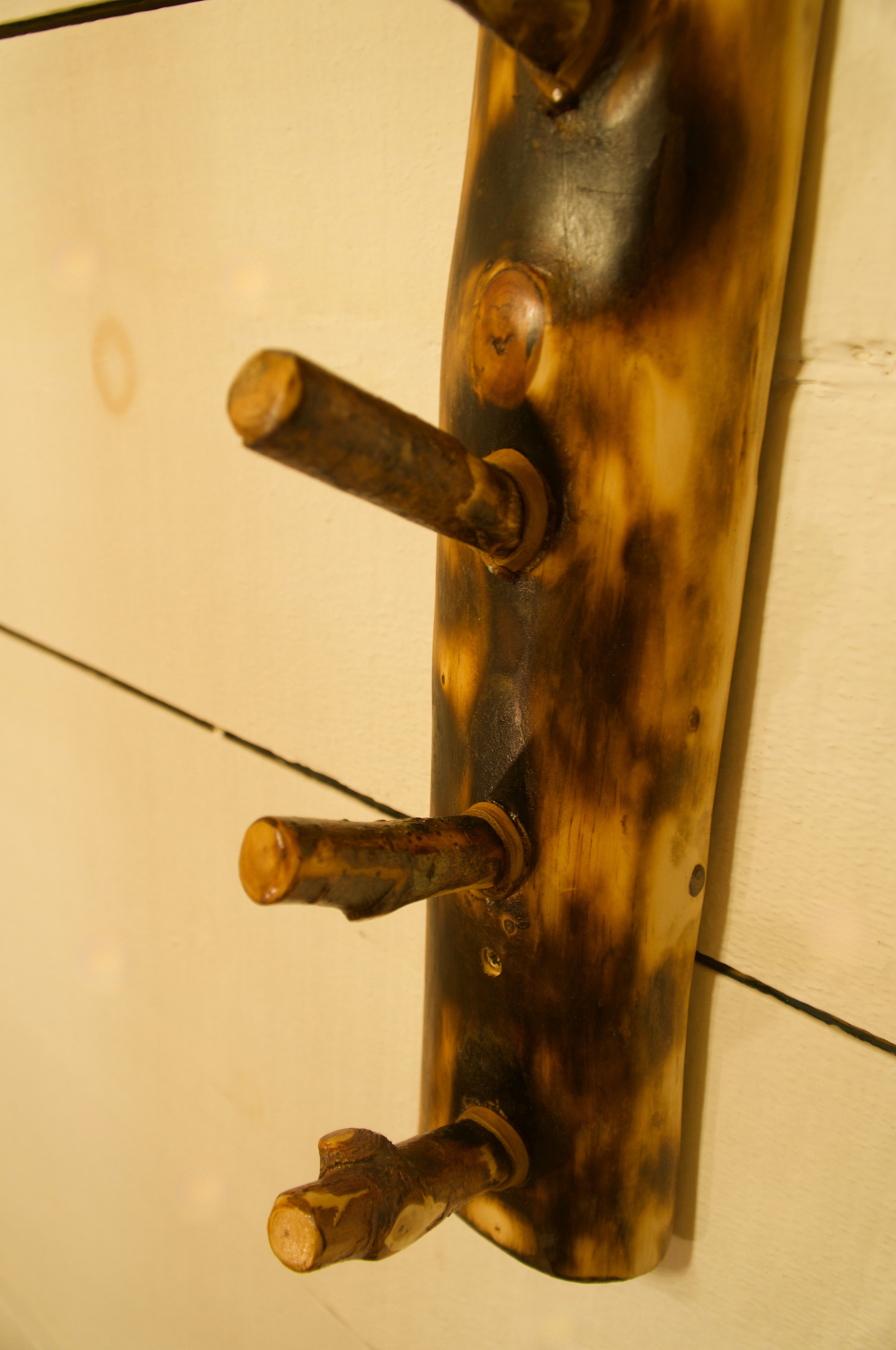 Ember Pine Wall Rack
