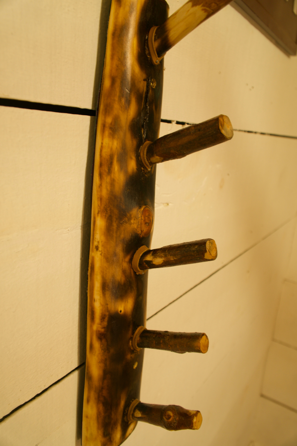 Ember Pine Wall Rack
