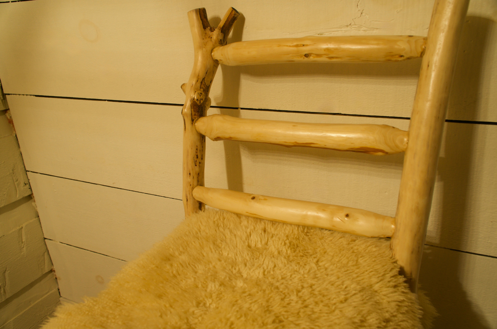 North Georgia Pine Lodge Stool