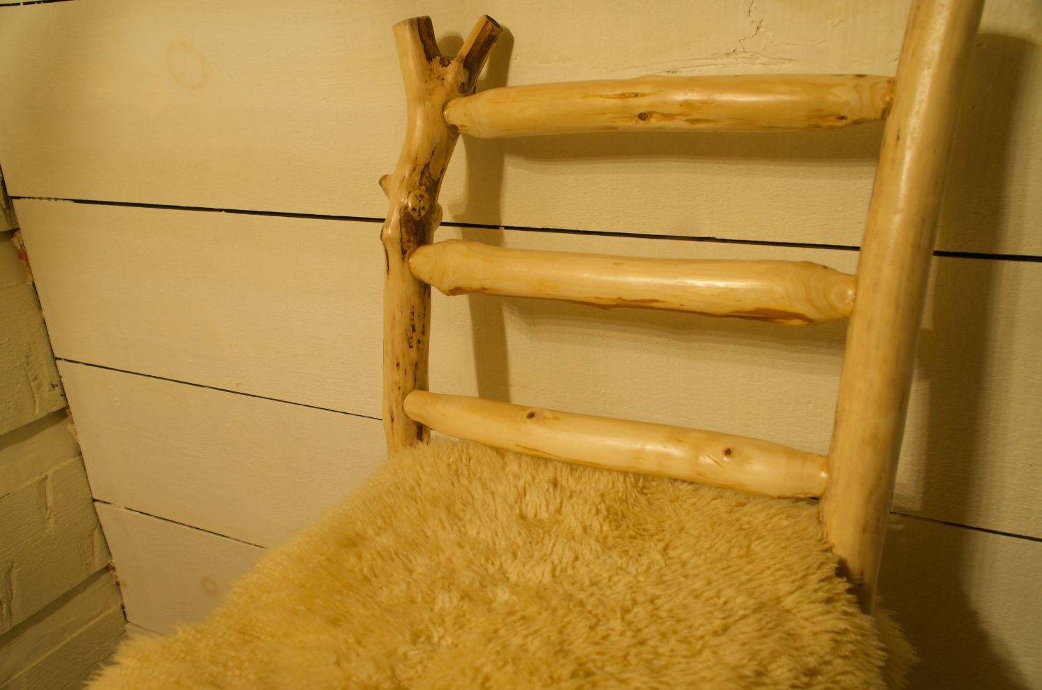 North Georgia Pine Lodge Stool