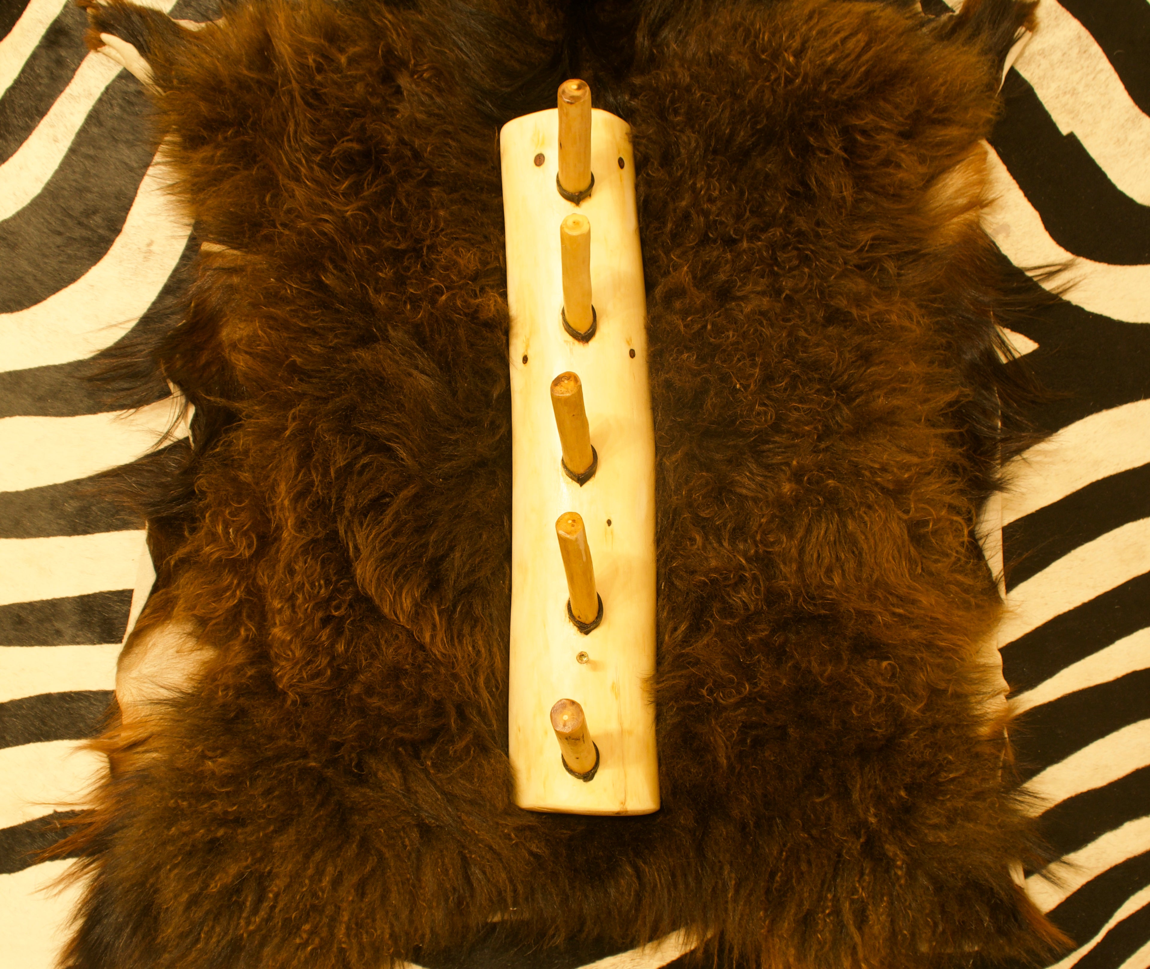 Bald Mountain Pine Wall Rack