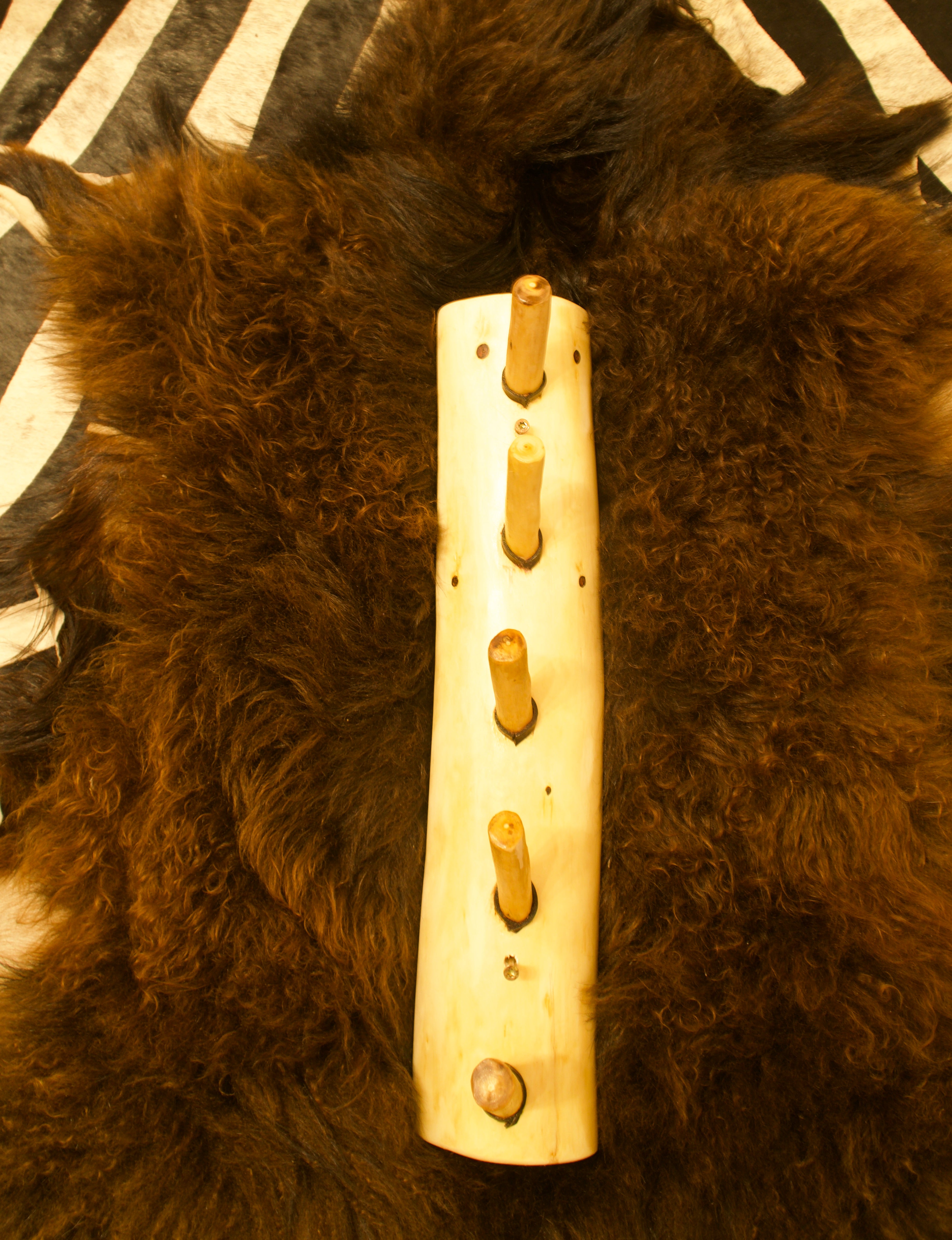 Bald Mountain Pine Wall Rack