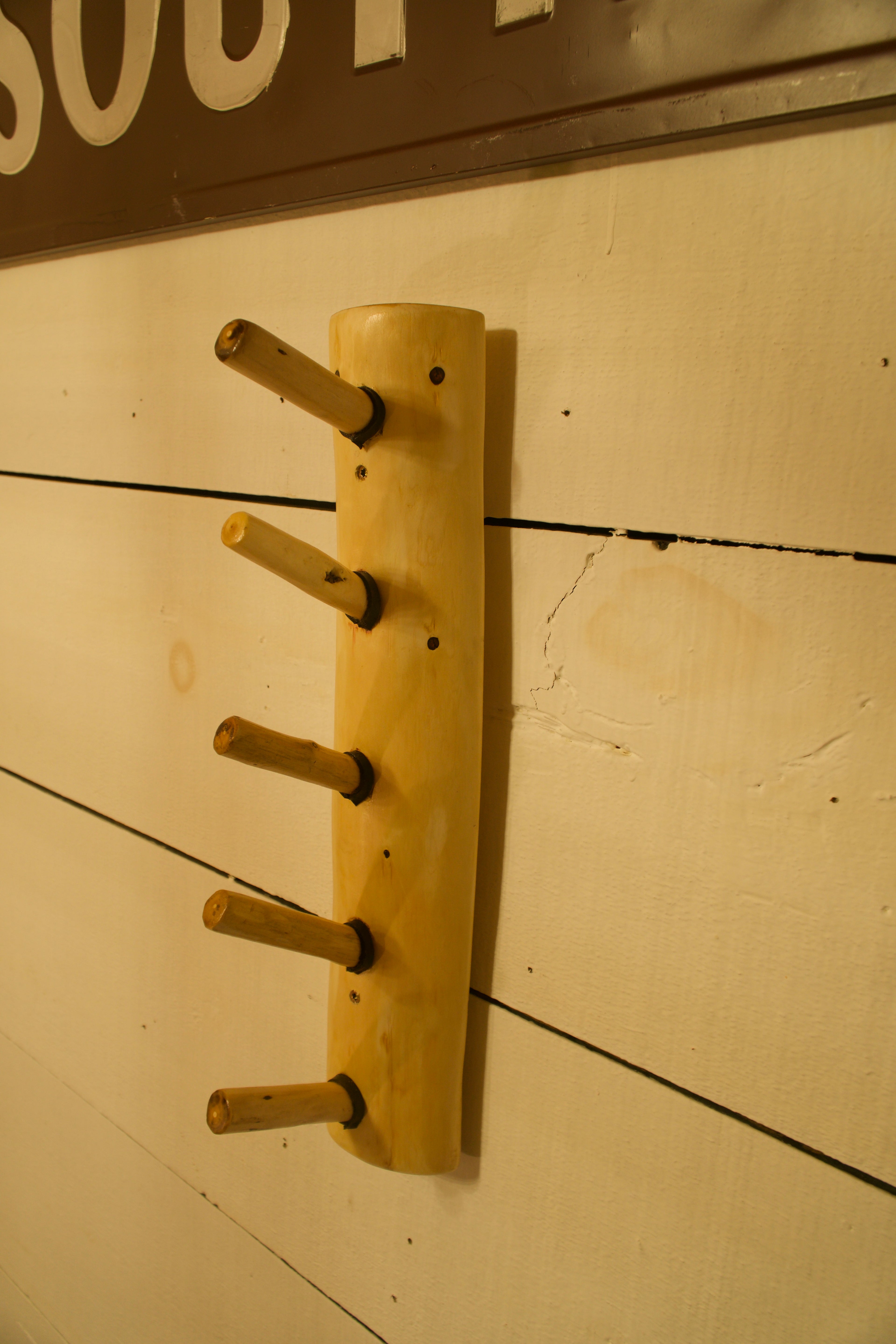 Bald Mountain Pine Wall Rack