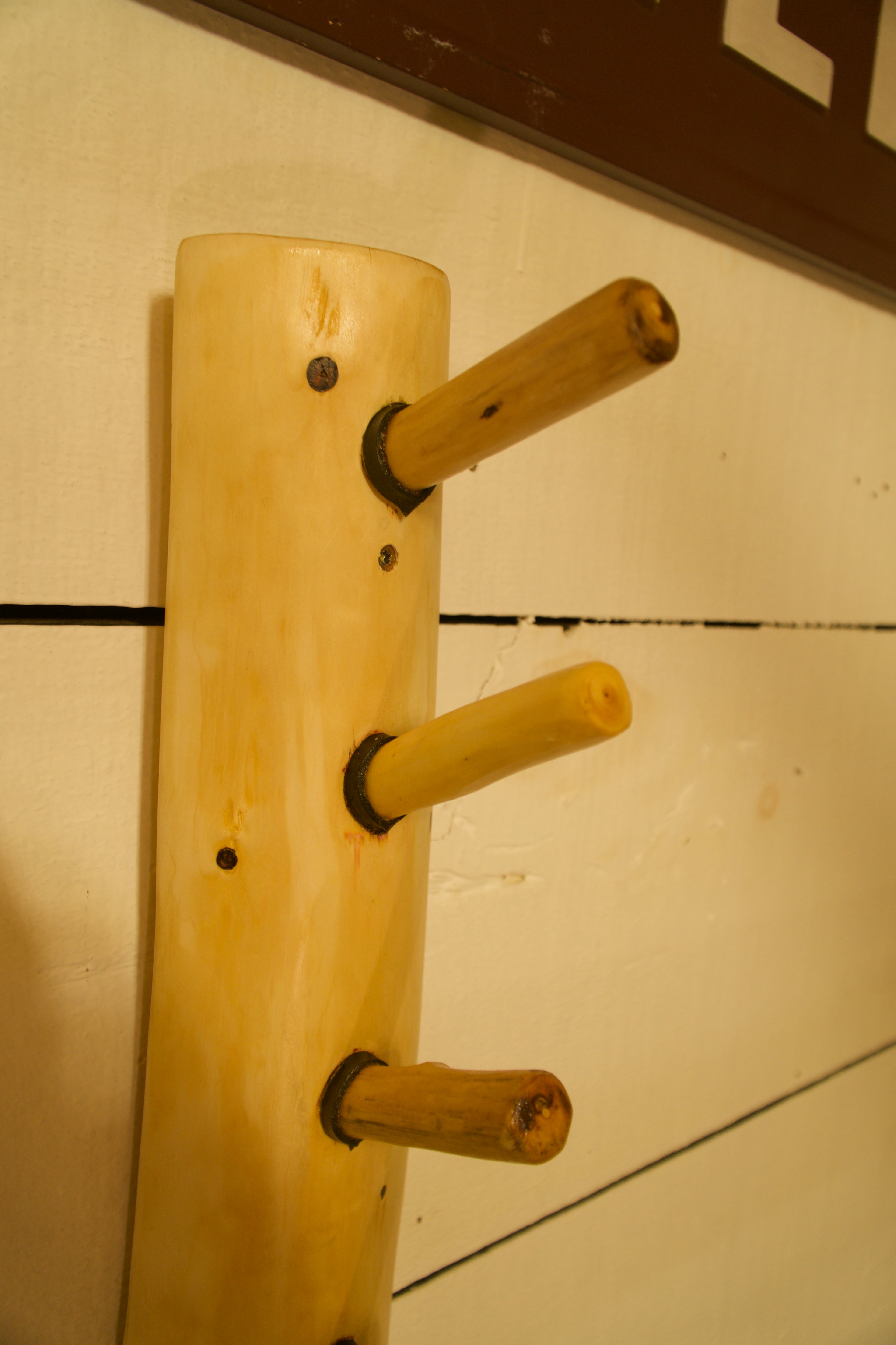 Bald Mountain Pine Wall Rack