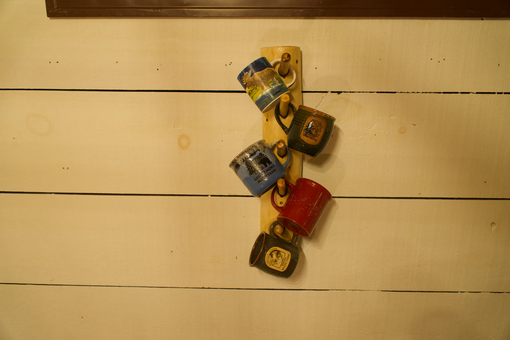Bald Mountain Pine Wall Rack
