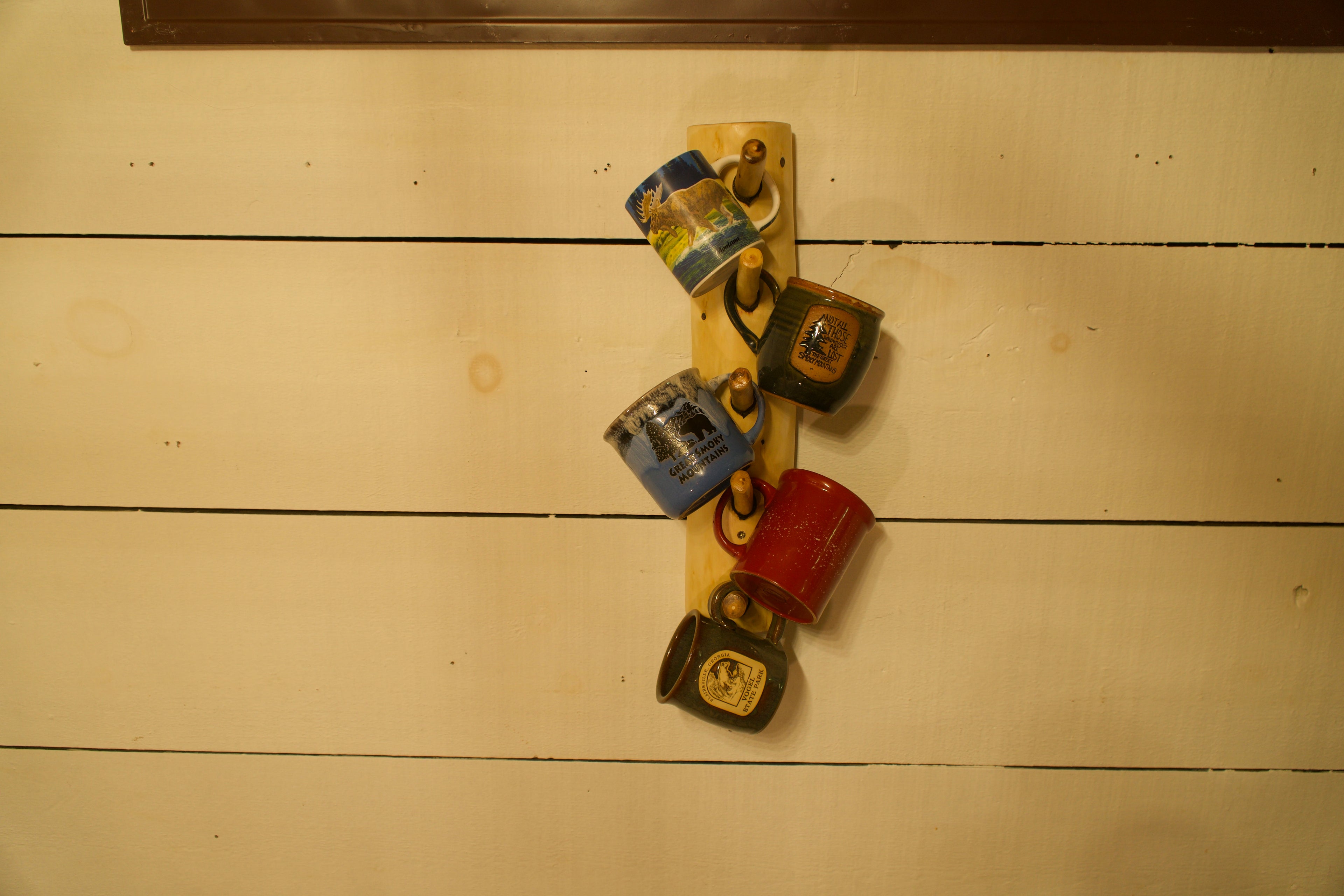 Bald Mountain Pine Wall Rack