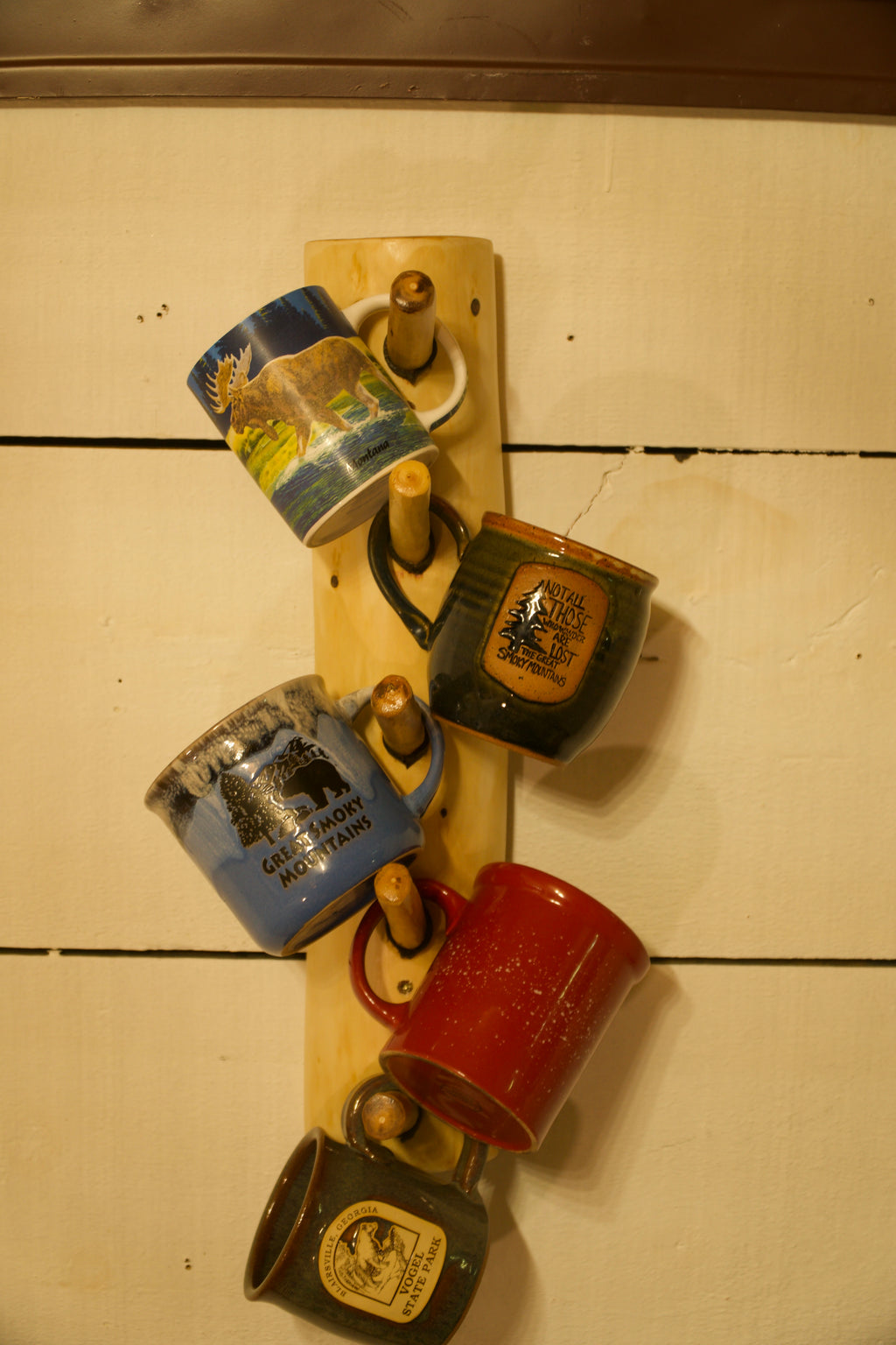 Bald Mountain Pine Wall Rack