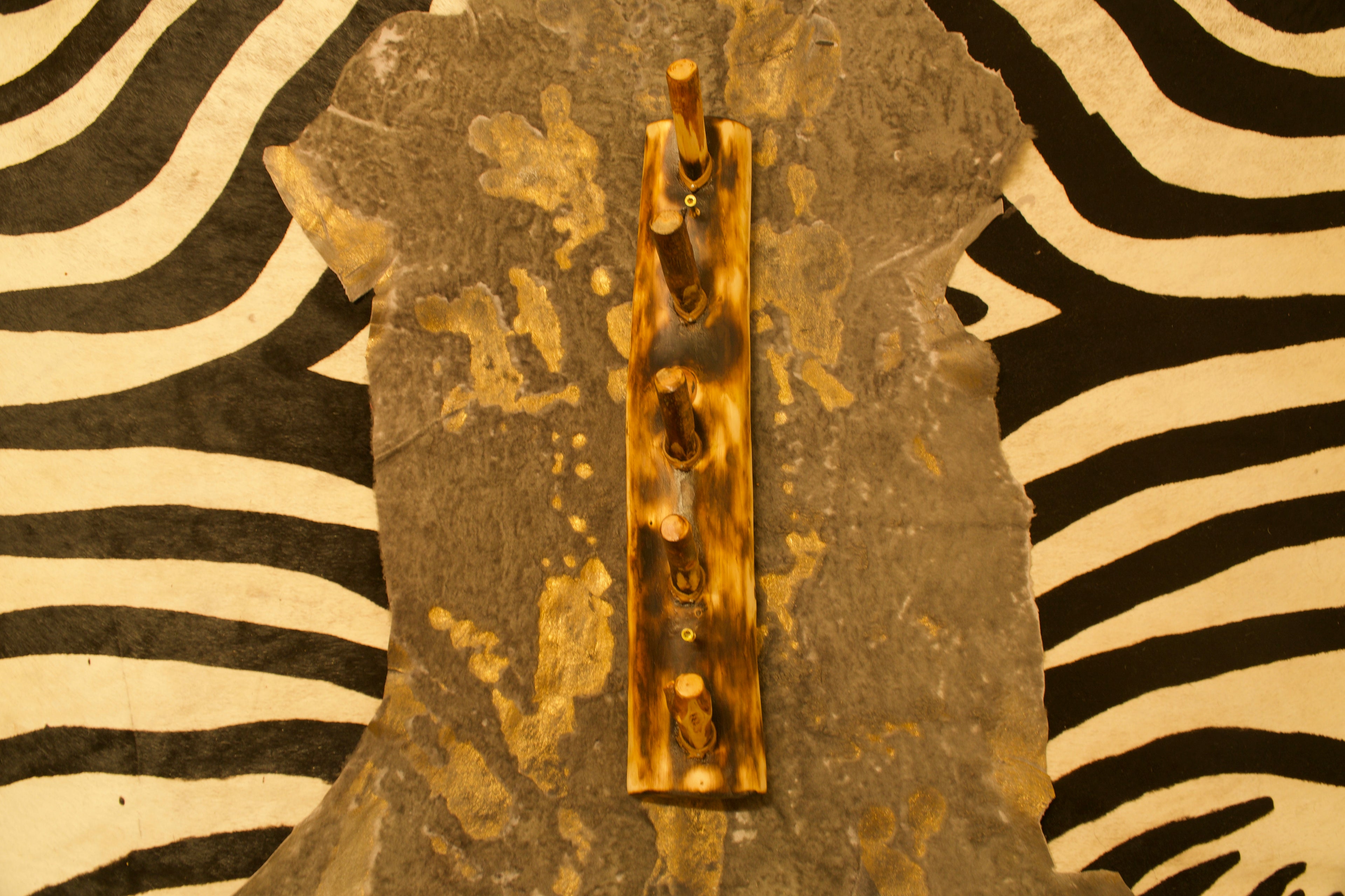 Ember Pine Wall Rack