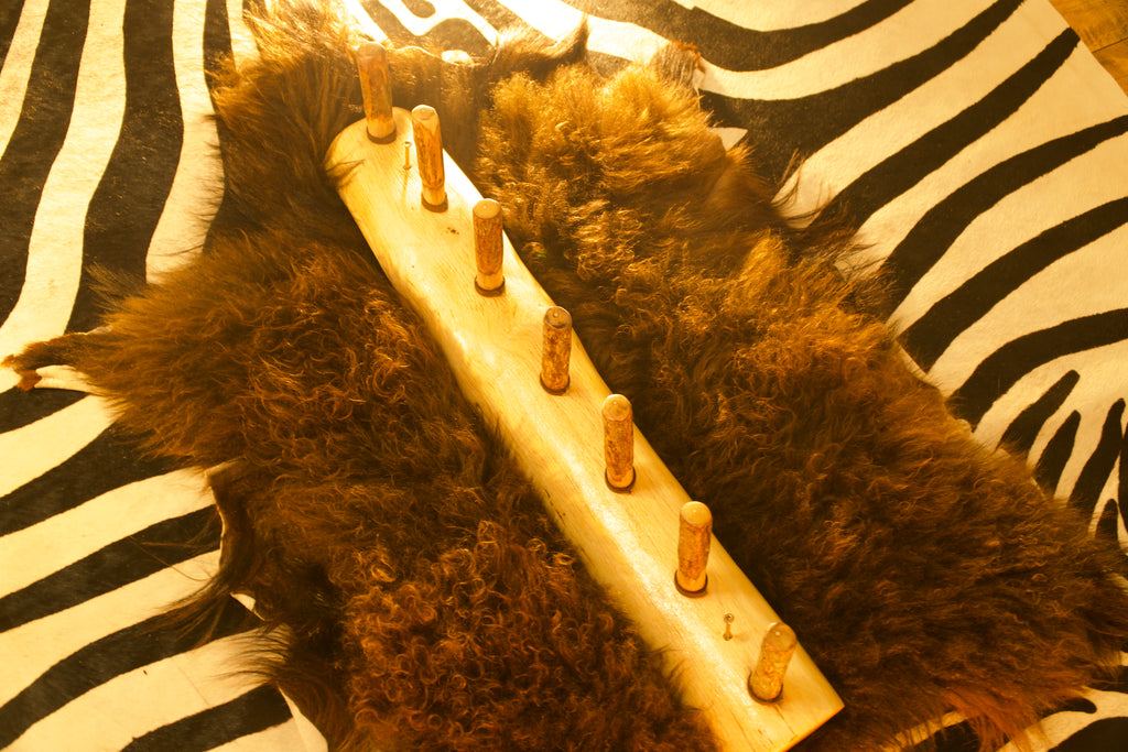 Woodland Oak Wall Rack
