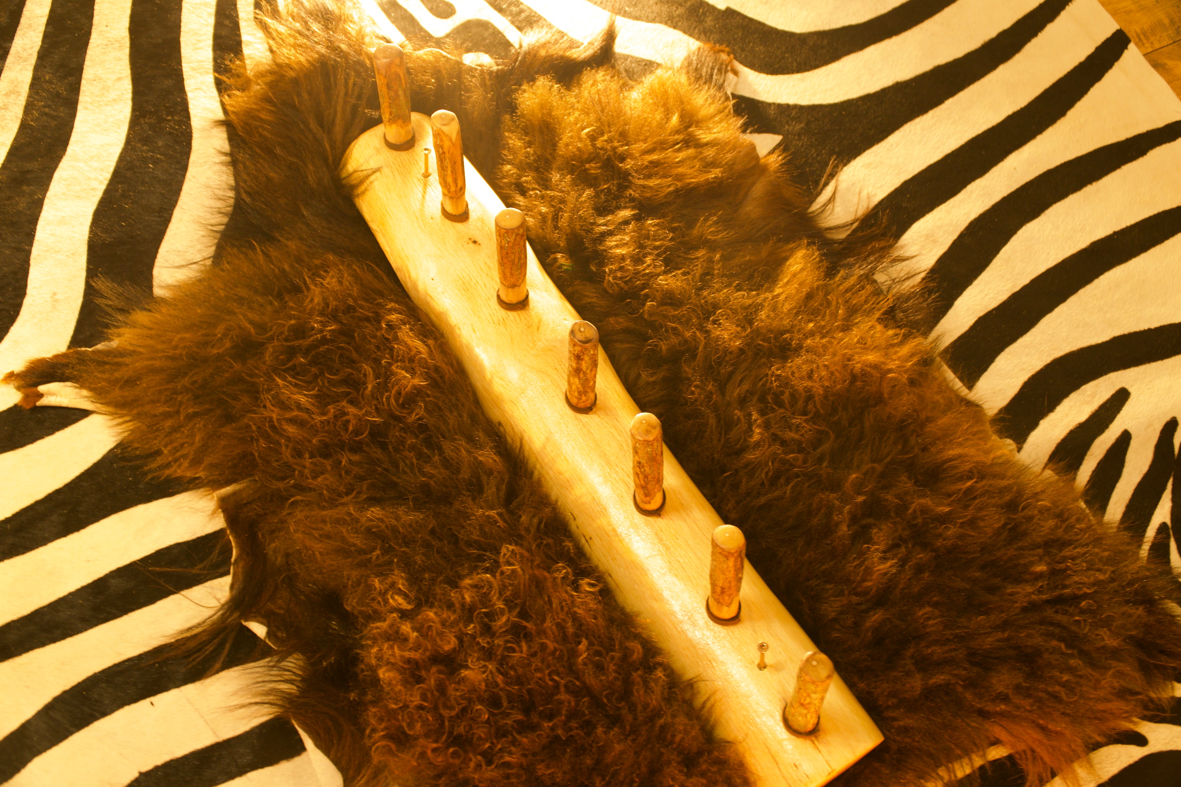Woodland Oak Wall Rack