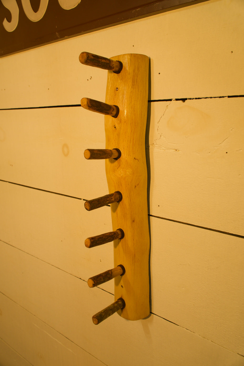 Woodland Oak Wall Rack